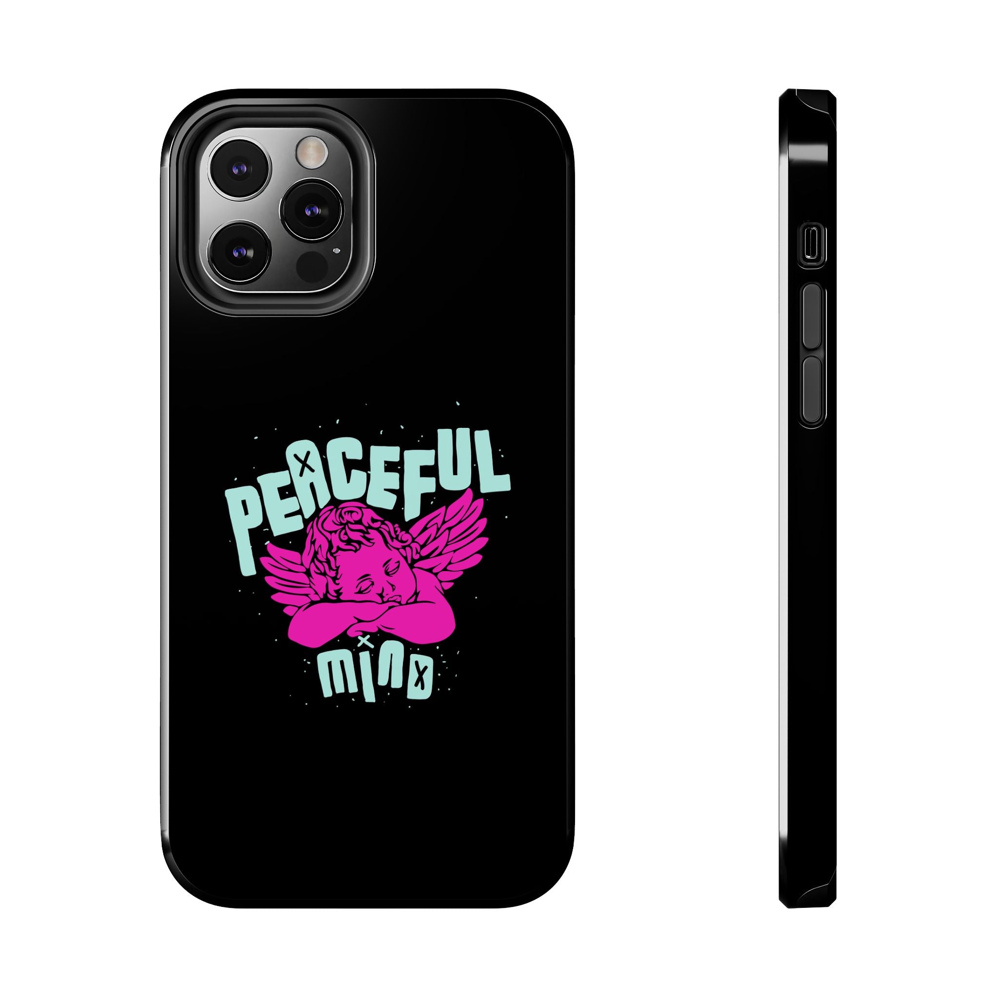 Retro Angel Phone Case – Pastel Aesthetic Angelcore iPhone Case | Cute Vintage Angel Cover