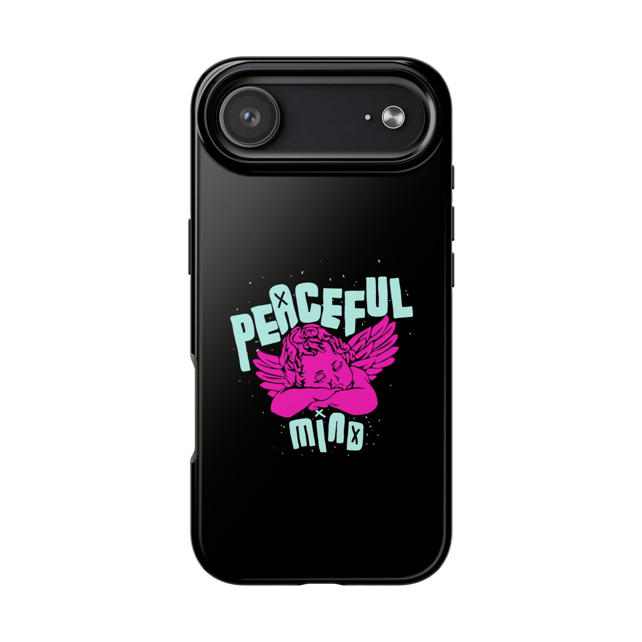 Retro Angel Phone Case – Pastel Aesthetic Angelcore iPhone Case | Cute Vintage Angel Cover