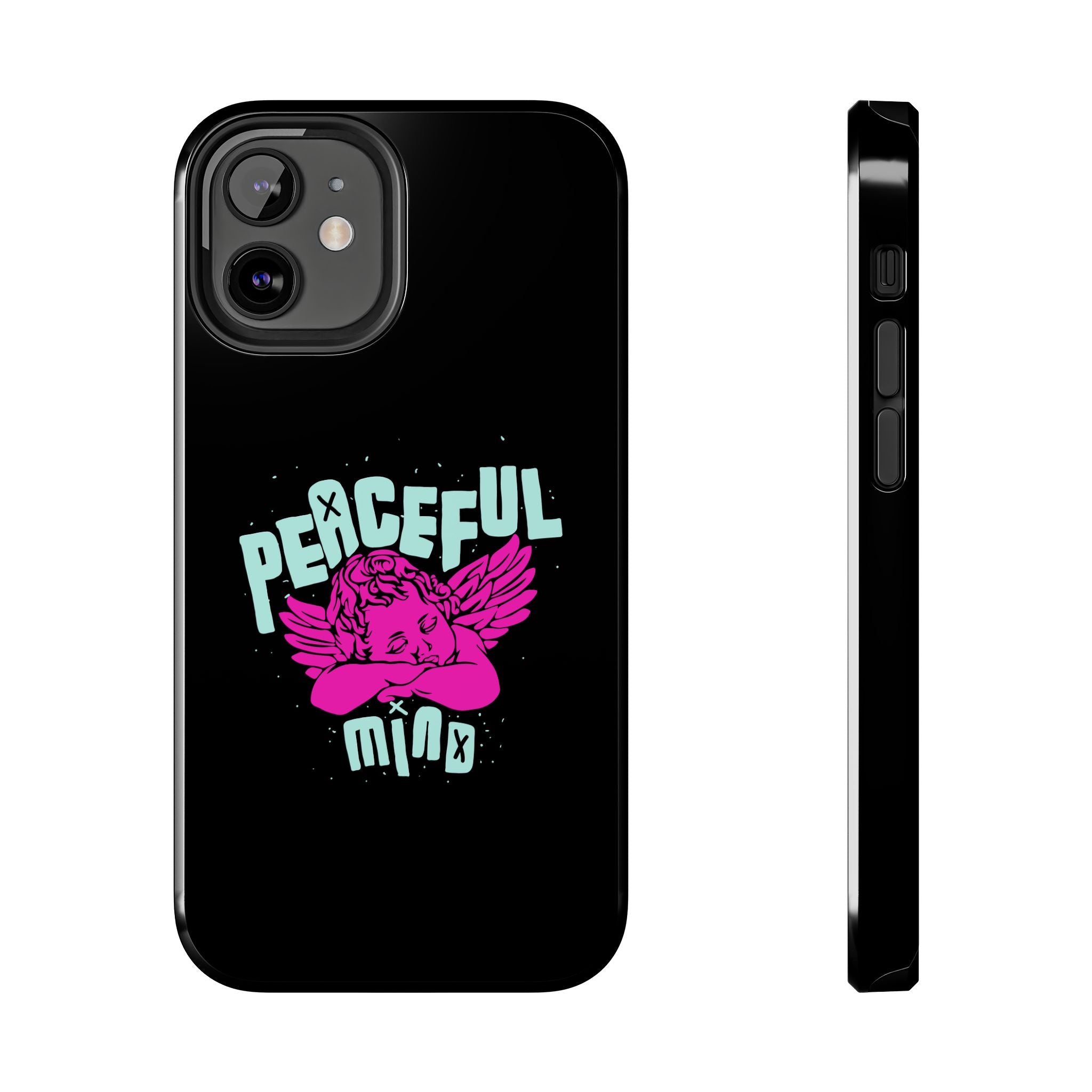 Retro Angel Phone Case – Pastel Aesthetic Angelcore iPhone Case | Cute Vintage Angel Cover