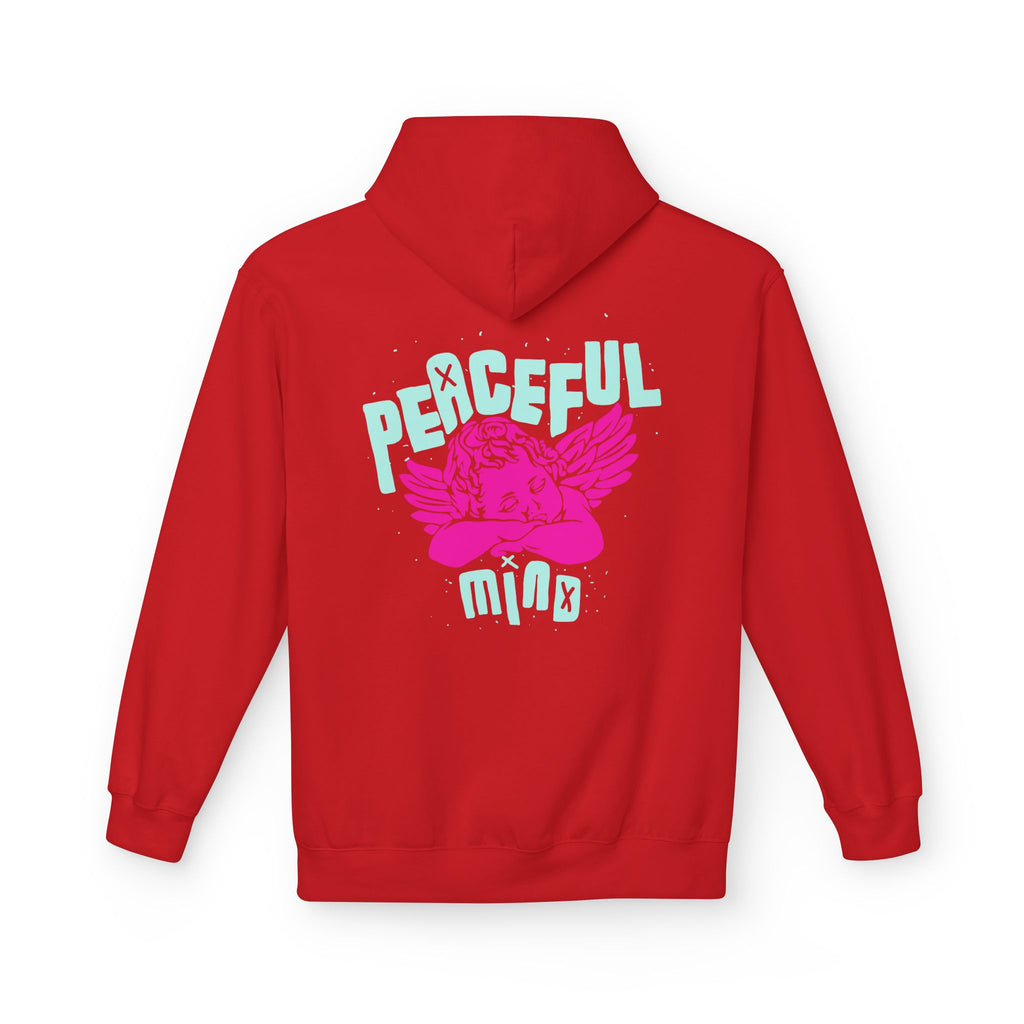 Retro Angel Graphic Hoodie – Pastel Aesthetic Unisex Hoodie | Cute Angel Hoodie | Bella Canvas 3001 Streetwear