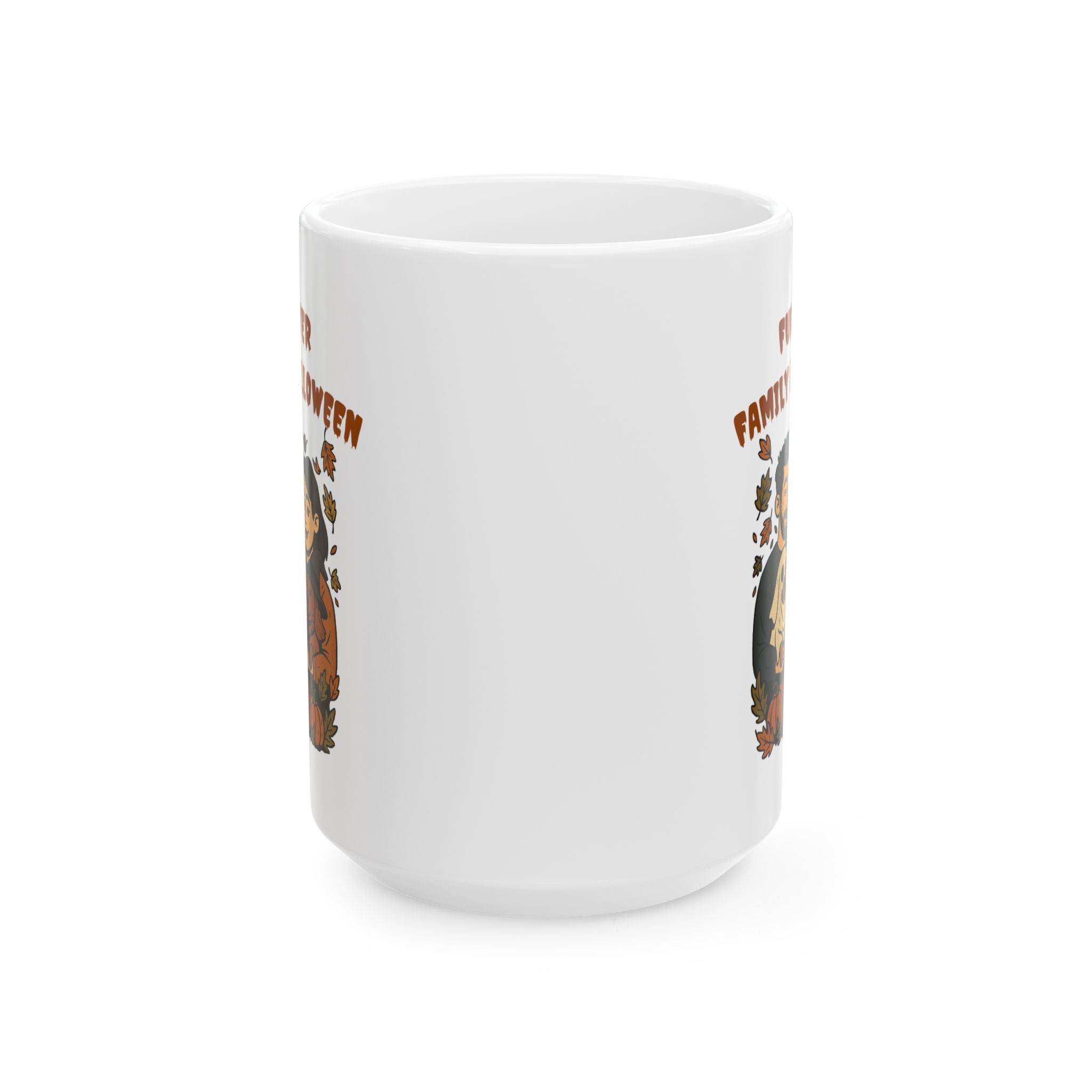 Furever Family Halloween Mug – Dog Lover Couple Coffee Mug