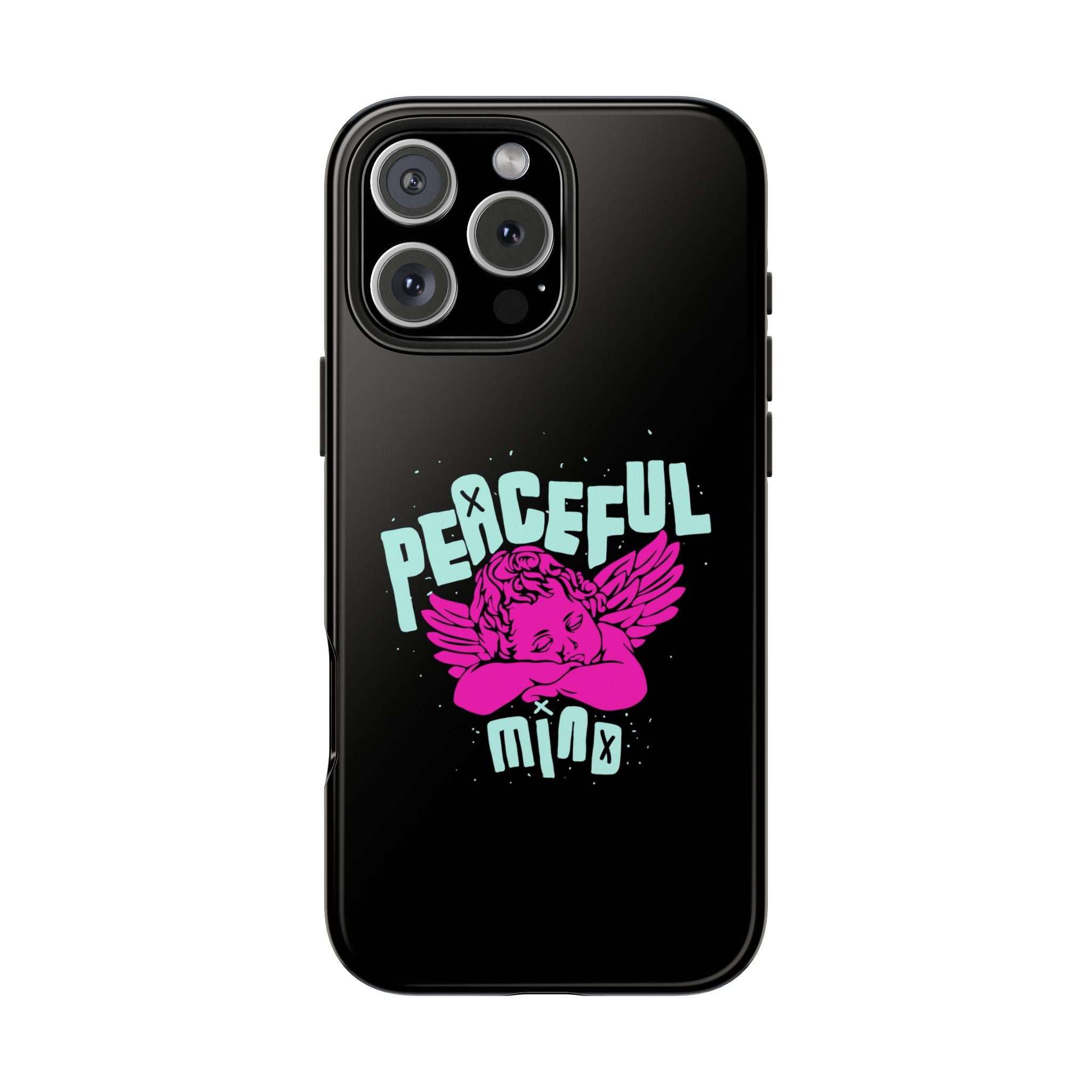 Retro Angel Phone Case – Pastel Aesthetic Angelcore iPhone Case | Cute Vintage Angel Cover