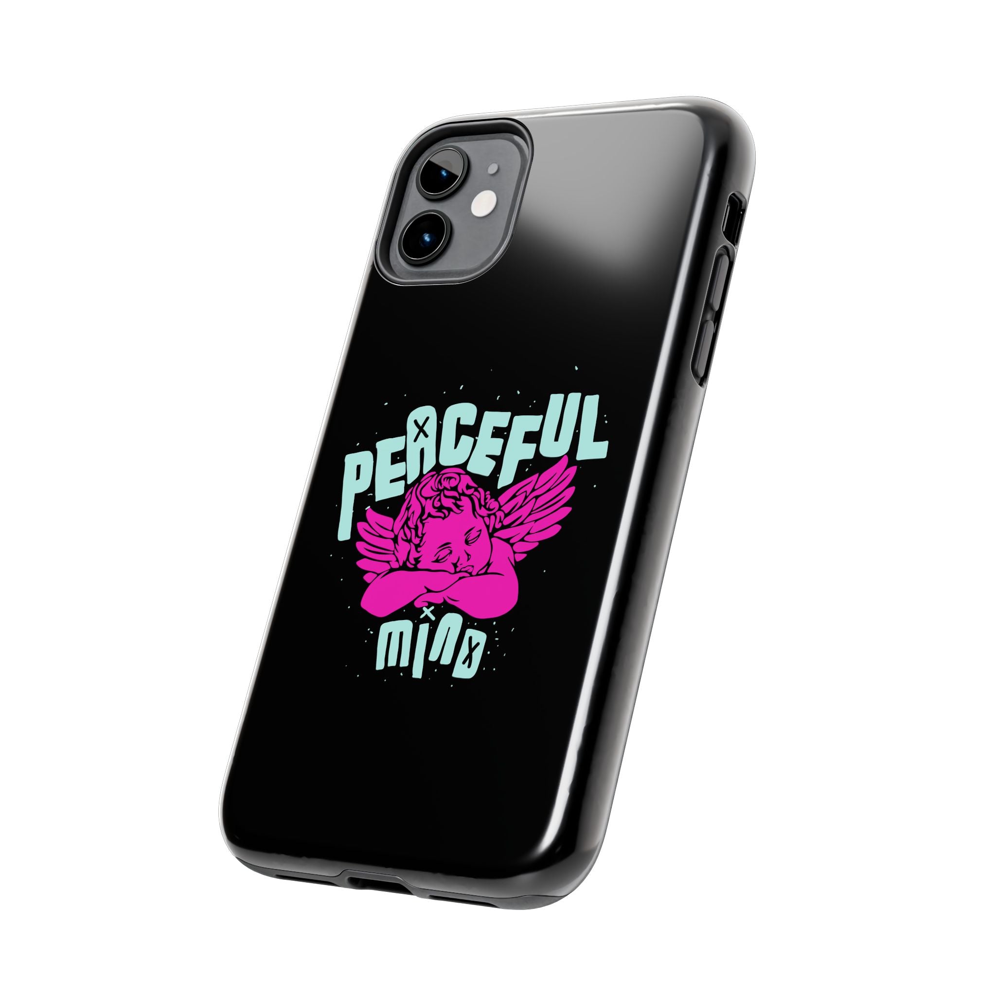 Retro Angel Phone Case – Pastel Aesthetic Angelcore iPhone Case | Cute Vintage Angel Cover