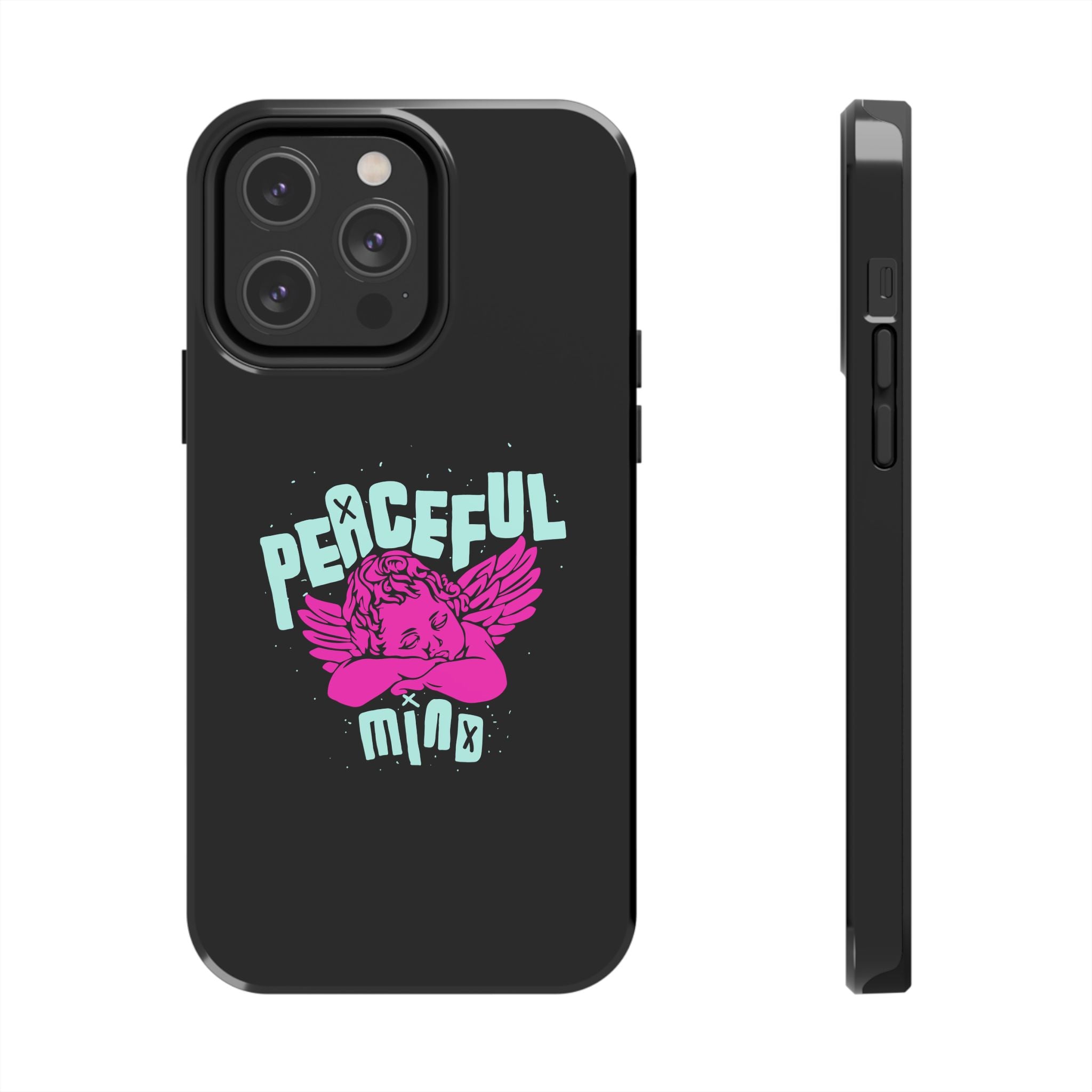 Retro Angel Phone Case – Pastel Aesthetic Angelcore iPhone Case | Cute Vintage Angel Cover