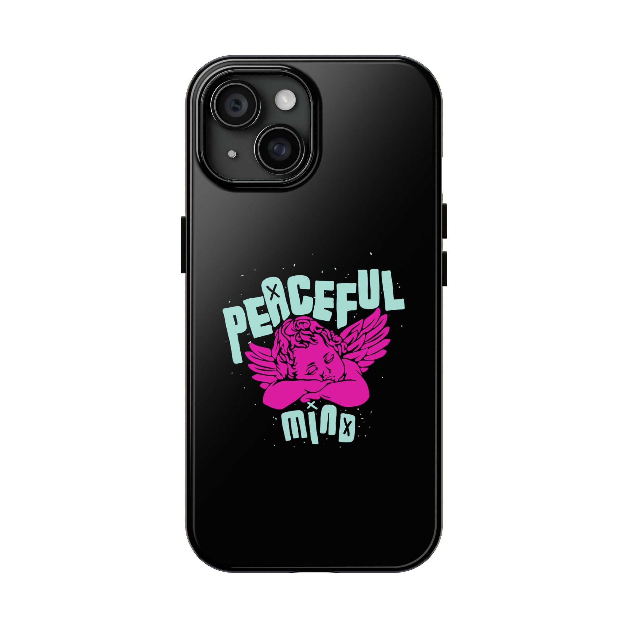 Retro Angel Phone Case – Pastel Aesthetic Angelcore iPhone Case | Cute Vintage Angel Cover