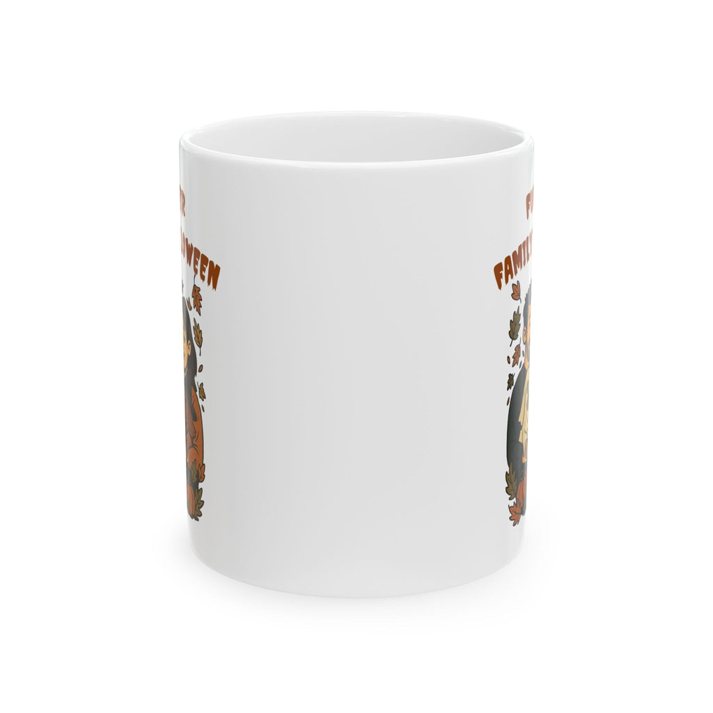Furever Family Halloween Mug – Dog Lover Couple Coffee Mug