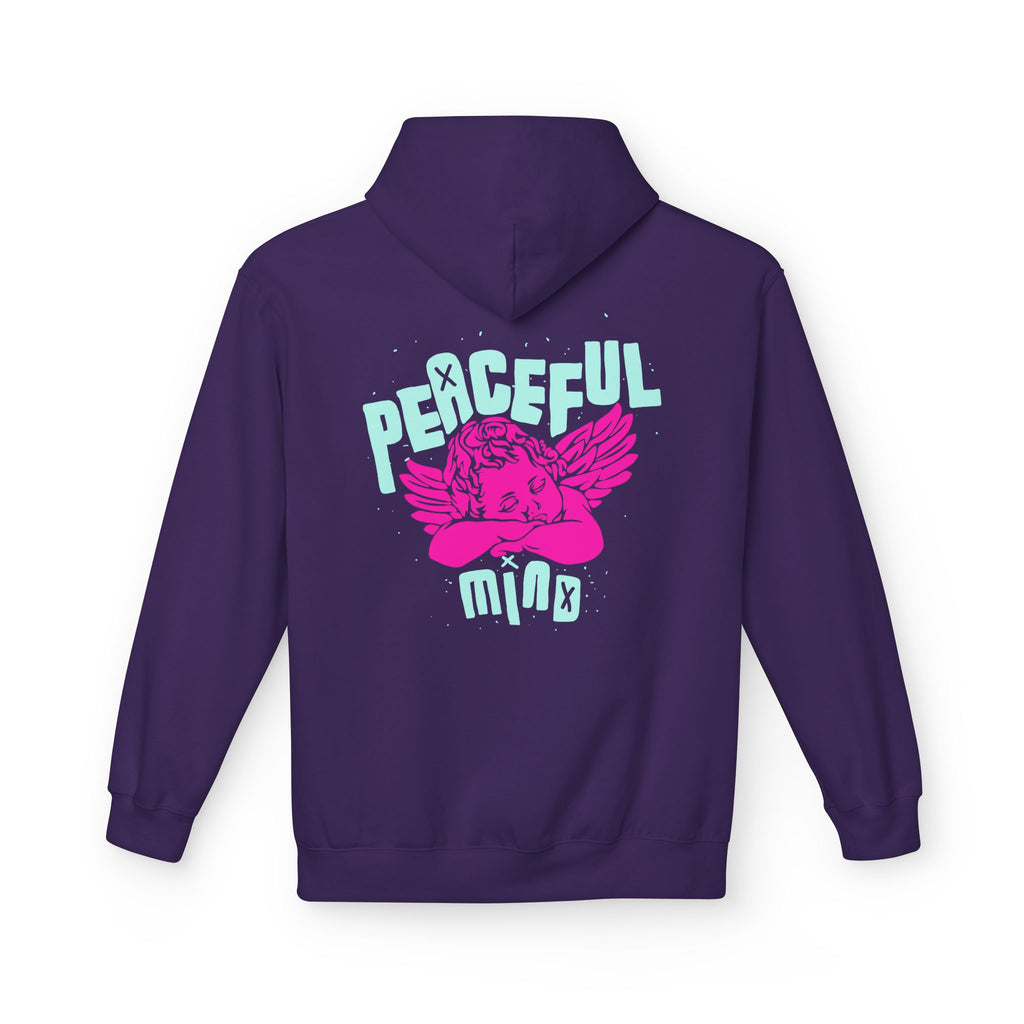 Retro Angel Graphic Hoodie – Pastel Aesthetic Unisex Hoodie | Cute Angel Hoodie | Bella Canvas 3001 Streetwear