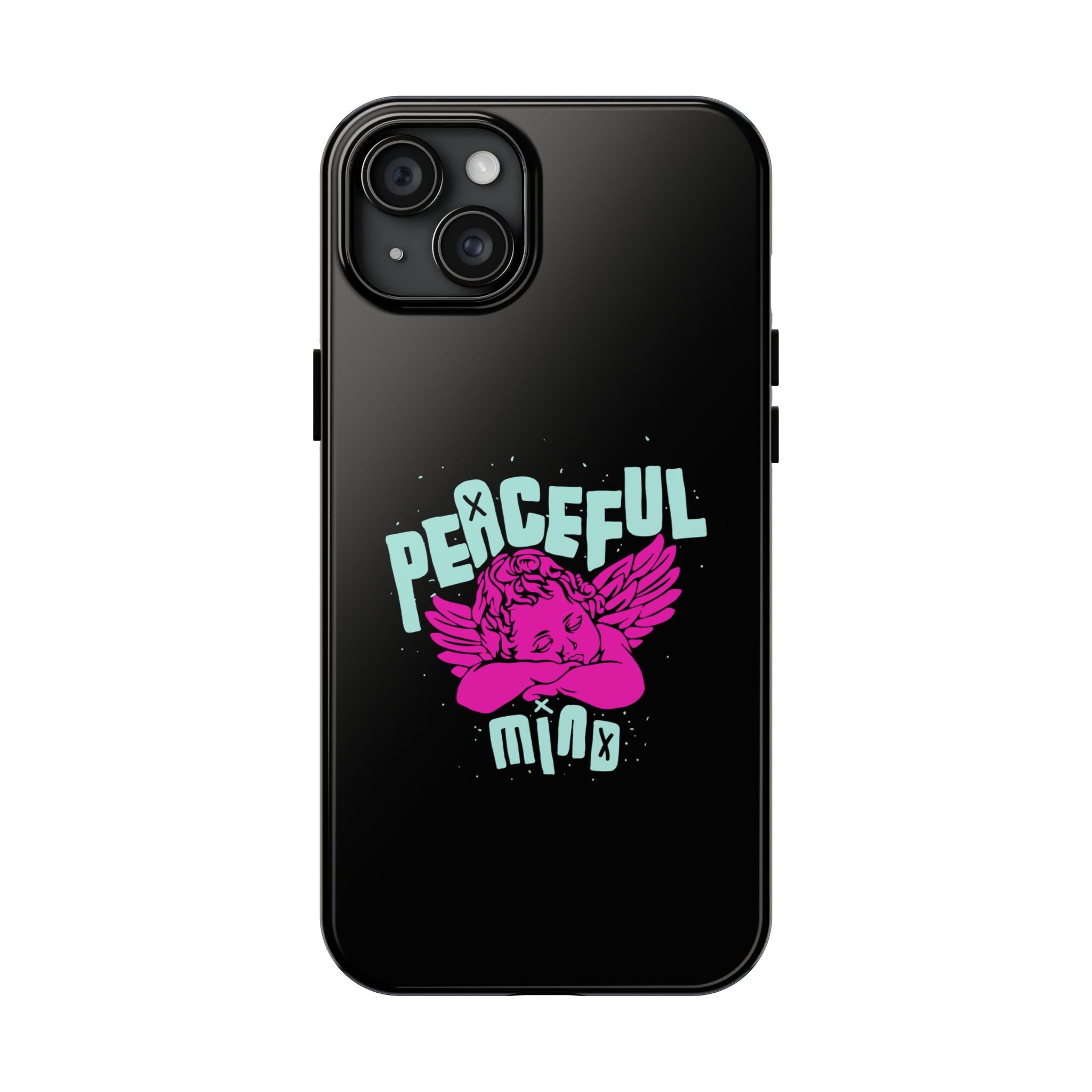 Retro Angel Phone Case – Pastel Aesthetic Angelcore iPhone Case | Cute Vintage Angel Cover