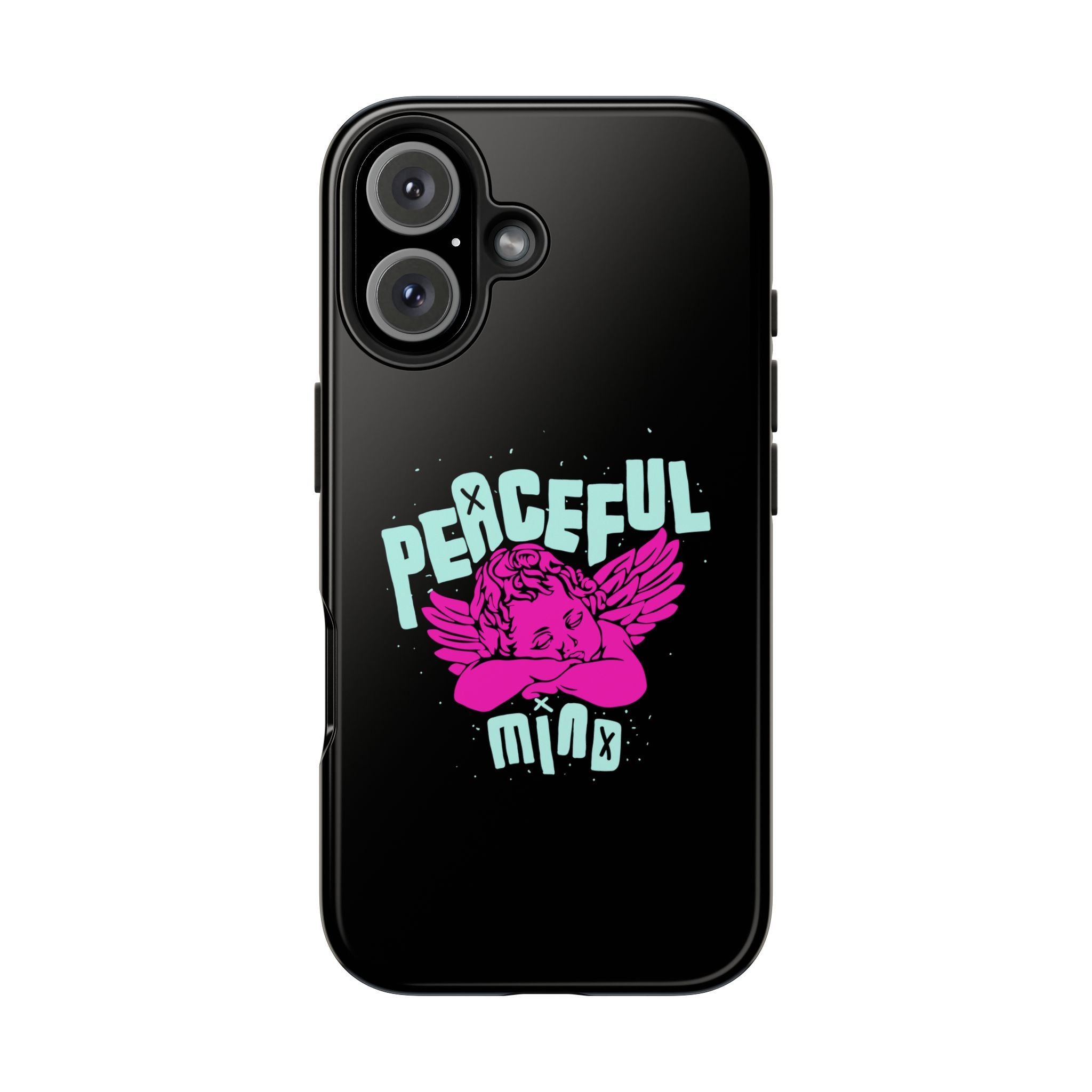 Retro Angel Phone Case – Pastel Aesthetic Angelcore iPhone Case | Cute Vintage Angel Cover