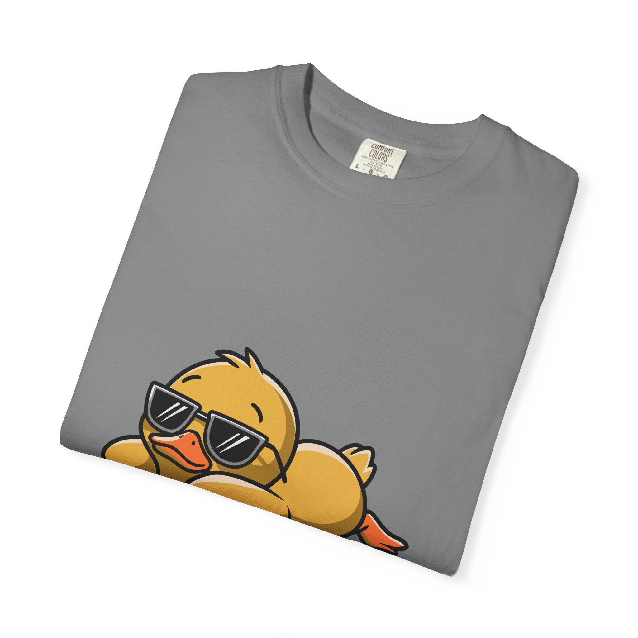 Funny Duck Graphic Tee – “Nope. Not Today.” Lazy Animal Meme Shirt | Cute Duck Illustration T-Shirt | Aesthetic Streetwear