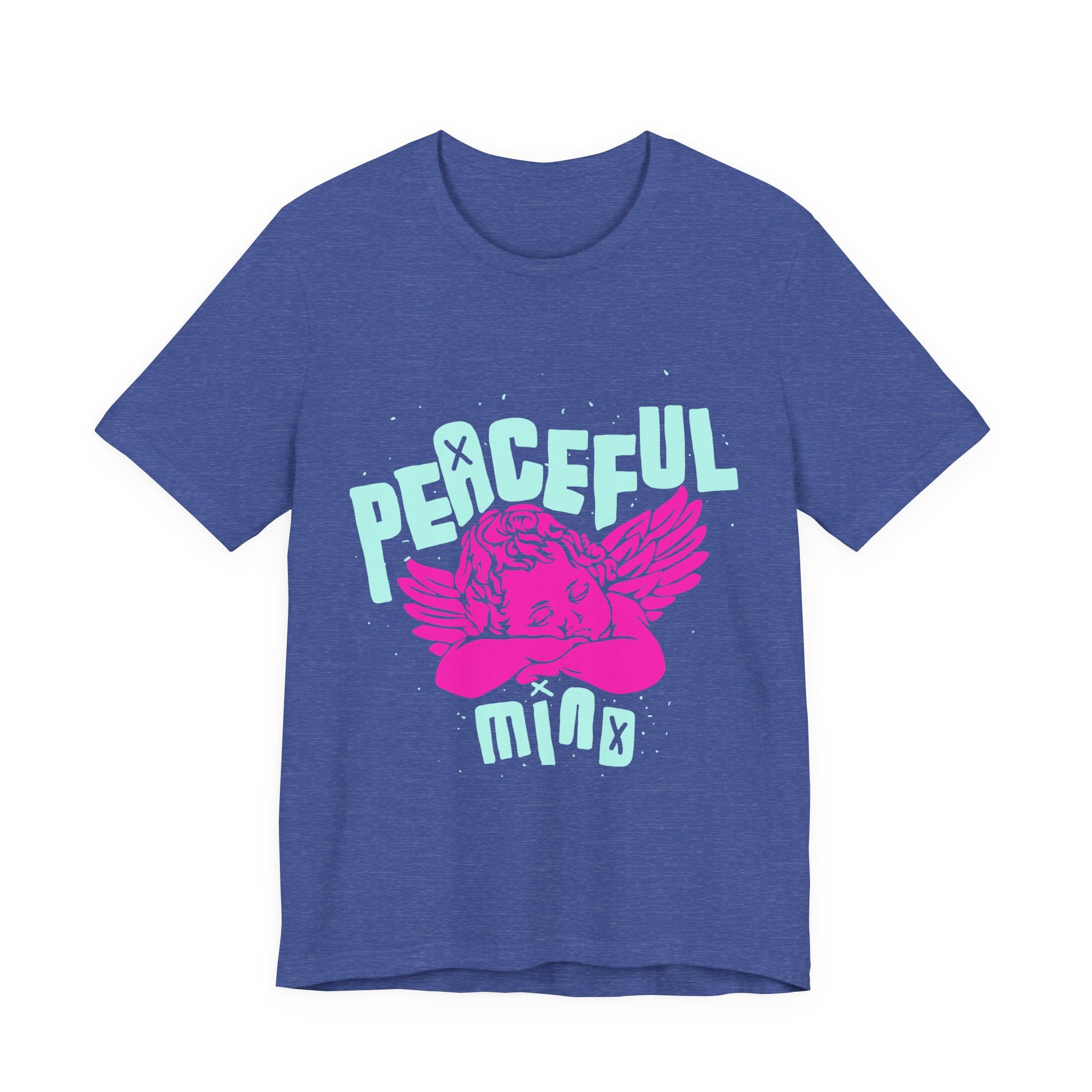 Retro Angel Graphic T-Shirt – Pastel Aesthetic Unisex Tee | Cute Angel Shirt | Bella Canvas 3001 Streetwear