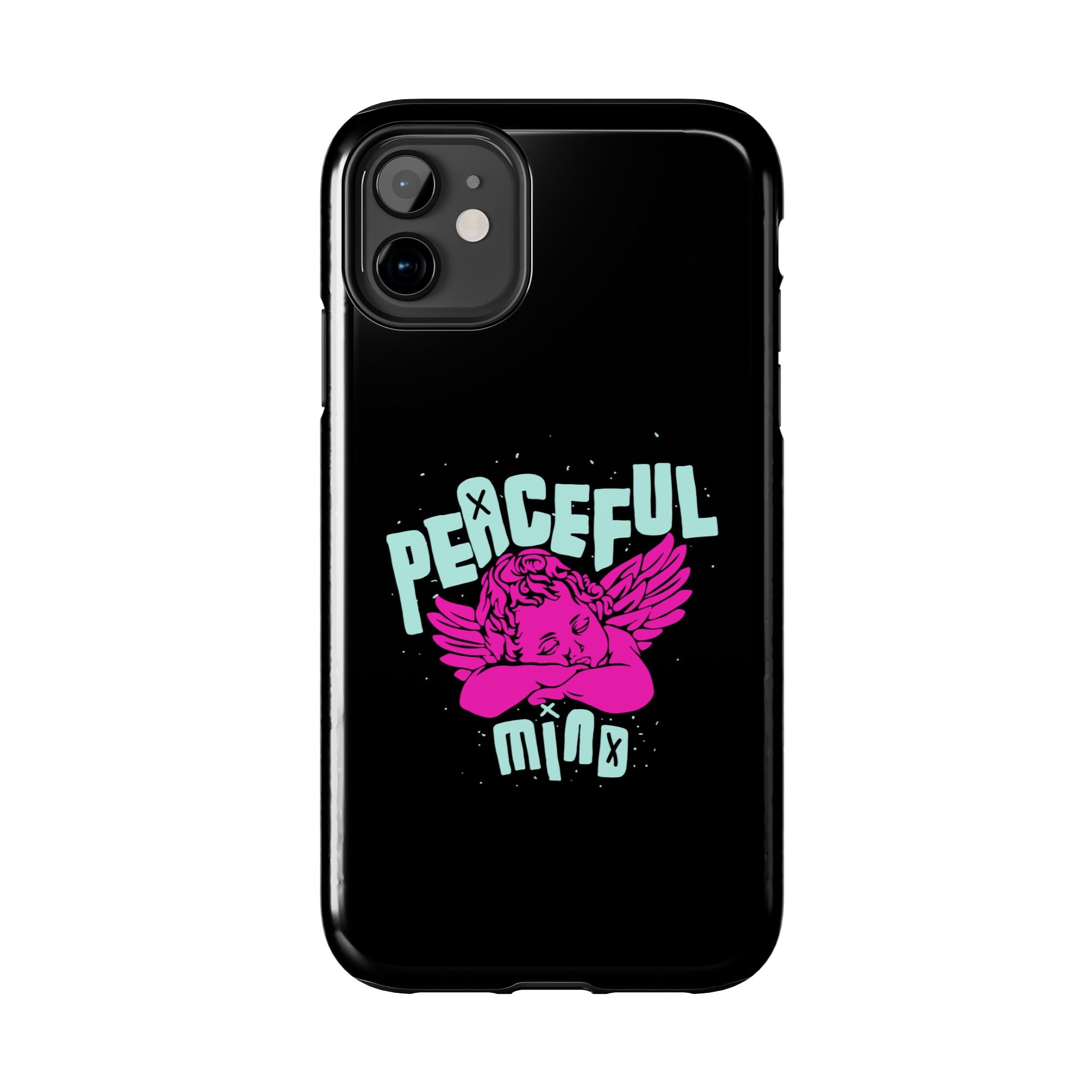 Retro Angel Phone Case – Pastel Aesthetic Angelcore iPhone Case | Cute Vintage Angel Cover