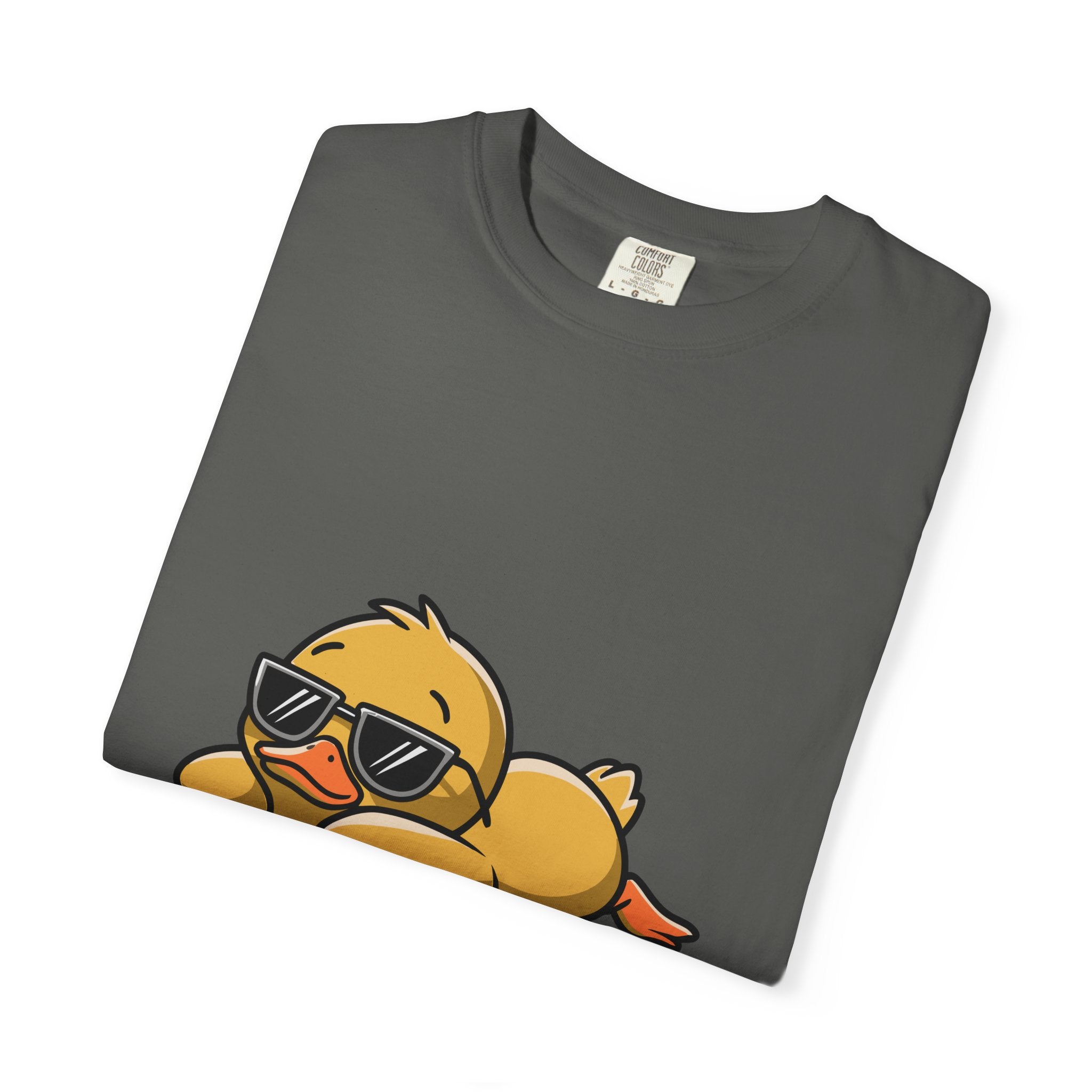 Funny Duck Graphic Tee – “Nope. Not Today.” Lazy Animal Meme Shirt | Cute Duck Illustration T-Shirt | Aesthetic Streetwear