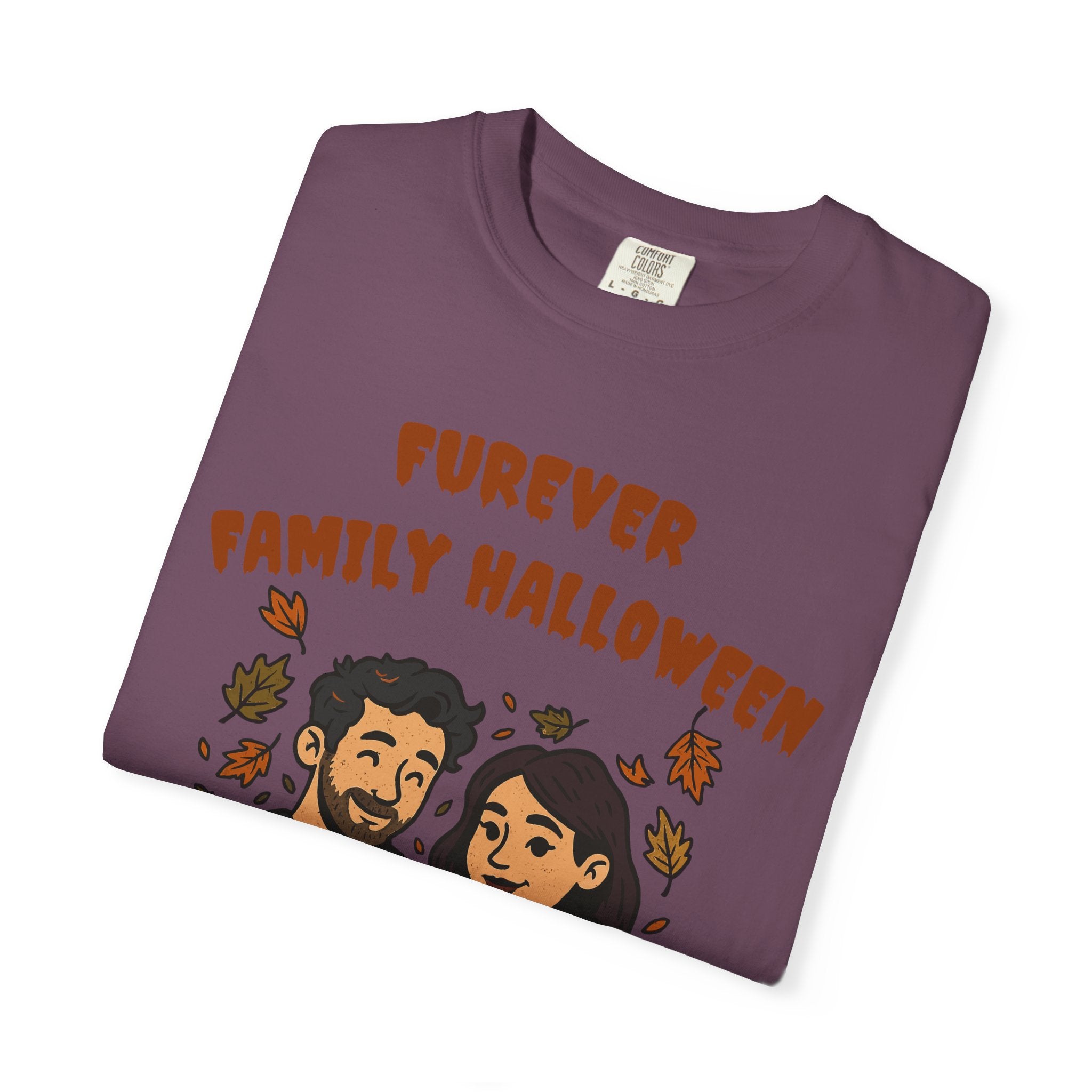 Furever Family Halloween Shirt – Couple Dog Lover Halloween Tee | Pet Family Graphic Shirt