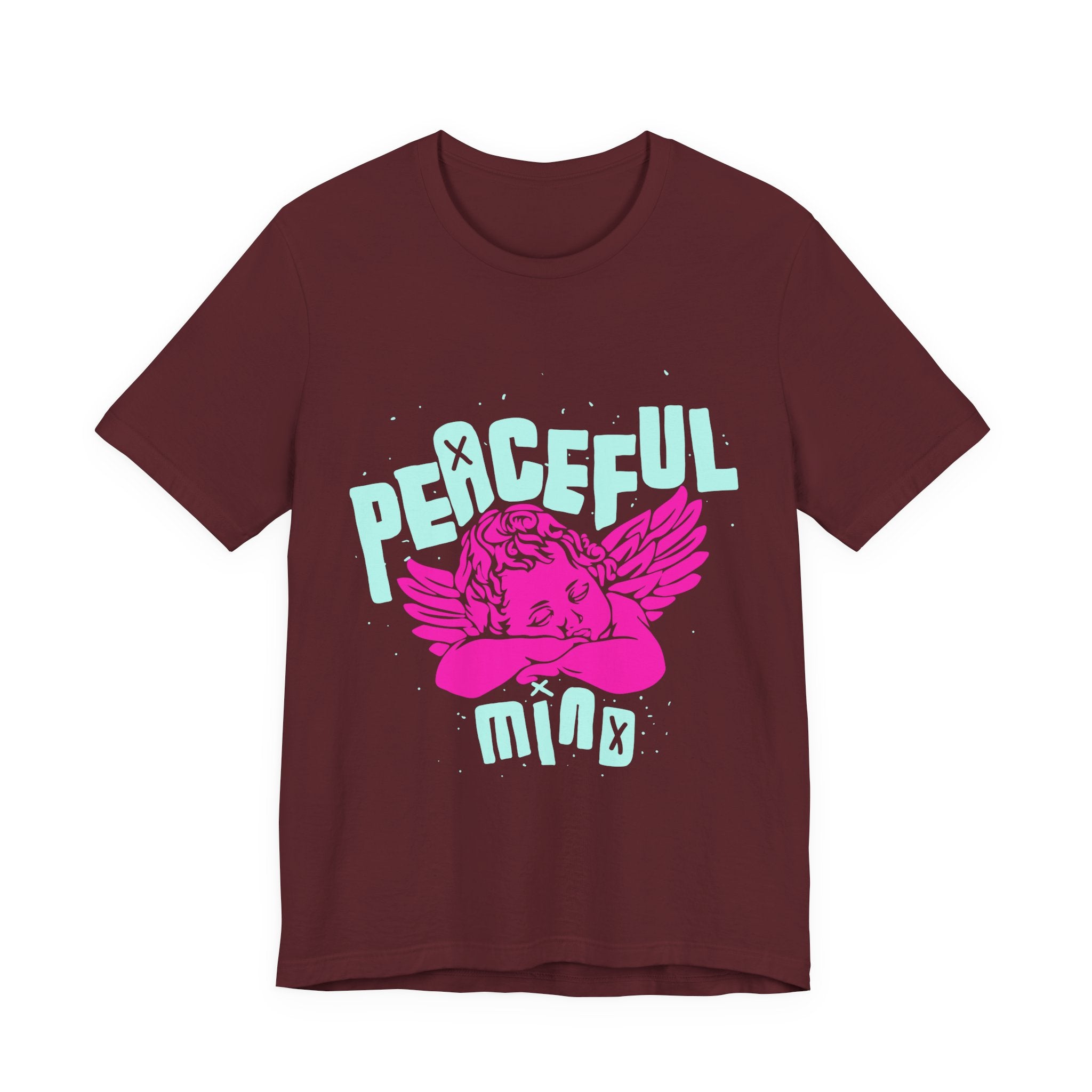 Retro Angel Graphic T-Shirt – Pastel Aesthetic Unisex Tee | Cute Angel Shirt | Bella Canvas 3001 Streetwear