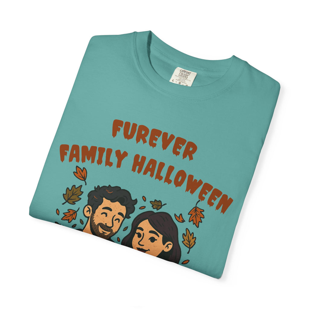 Furever Family Halloween Shirt – Couple Dog Lover Halloween Tee | Pet Family Graphic Shirt