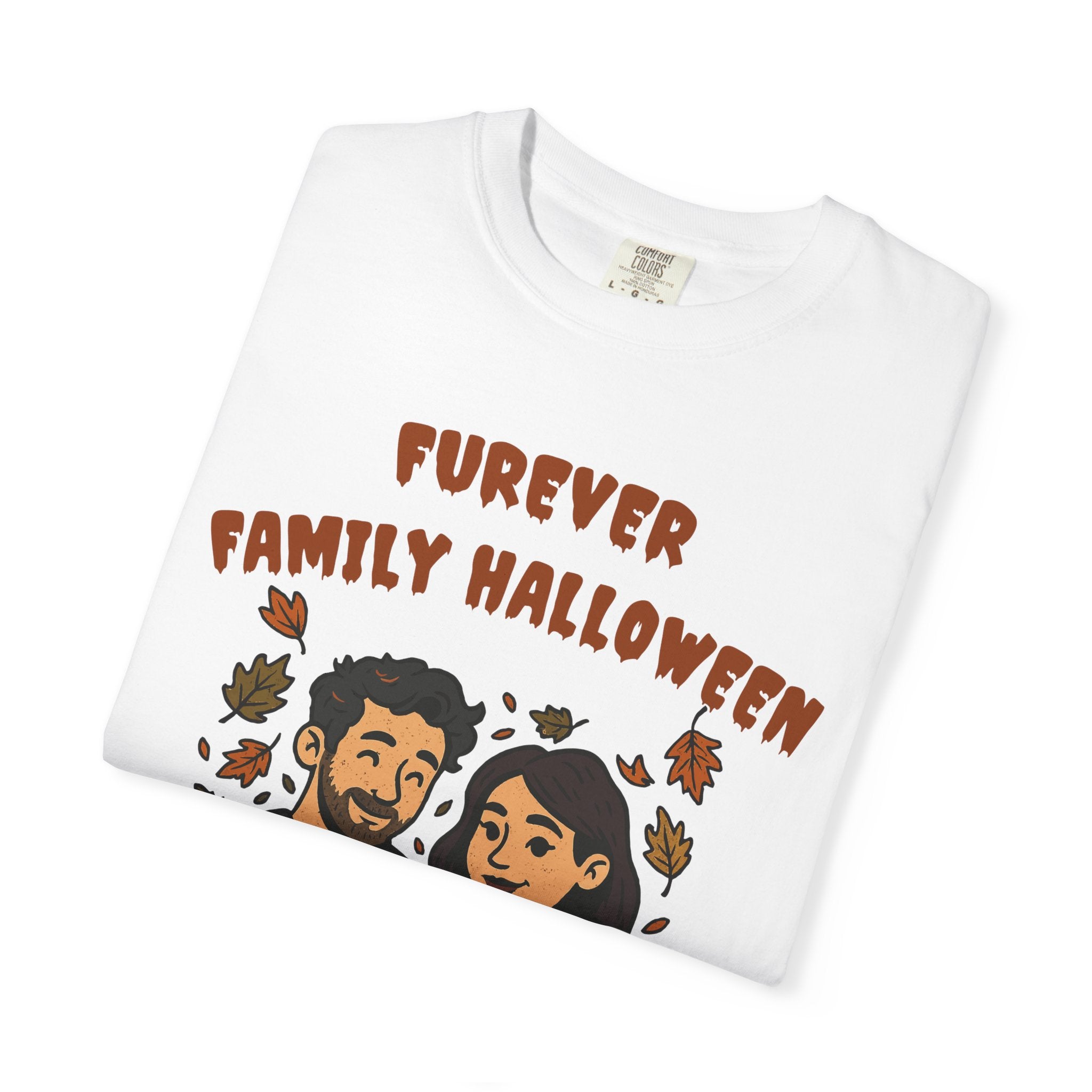 Furever Family Halloween Shirt – Couple Dog Lover Halloween Tee | Pet Family Graphic Shirt