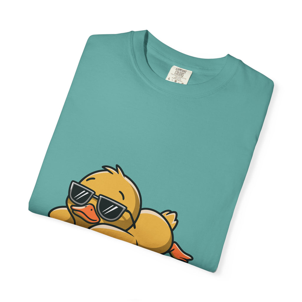 Funny Duck Graphic Tee – “Nope. Not Today.” Lazy Animal Meme Shirt | Cute Duck Illustration T-Shirt | Aesthetic Streetwear