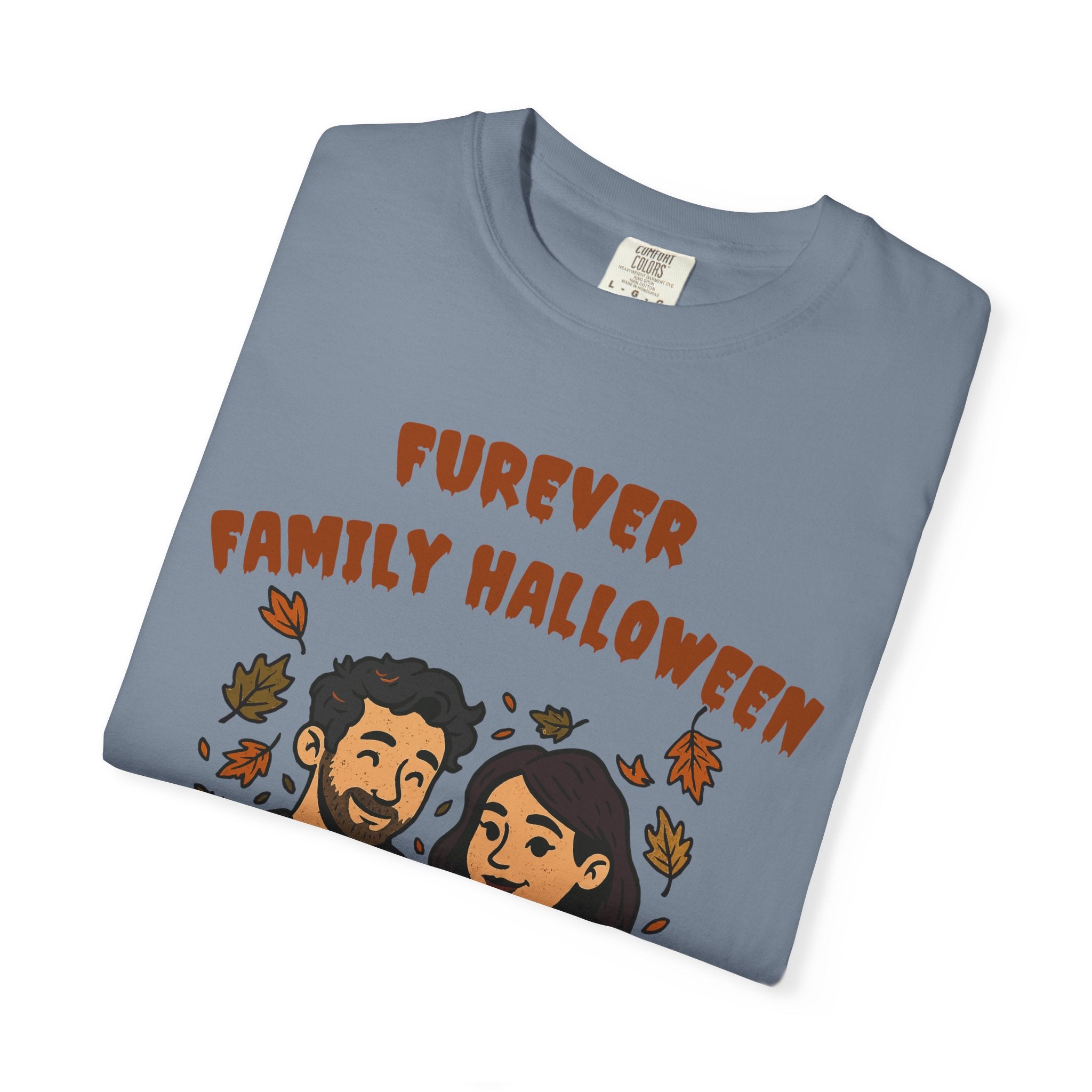 Furever Family Halloween Shirt – Couple Dog Lover Halloween Tee | Pet Family Graphic Shirt