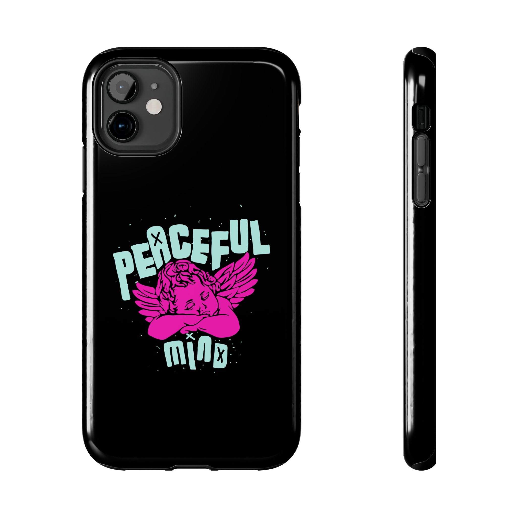 Retro Angel Phone Case – Pastel Aesthetic Angelcore iPhone Case | Cute Vintage Angel Cover