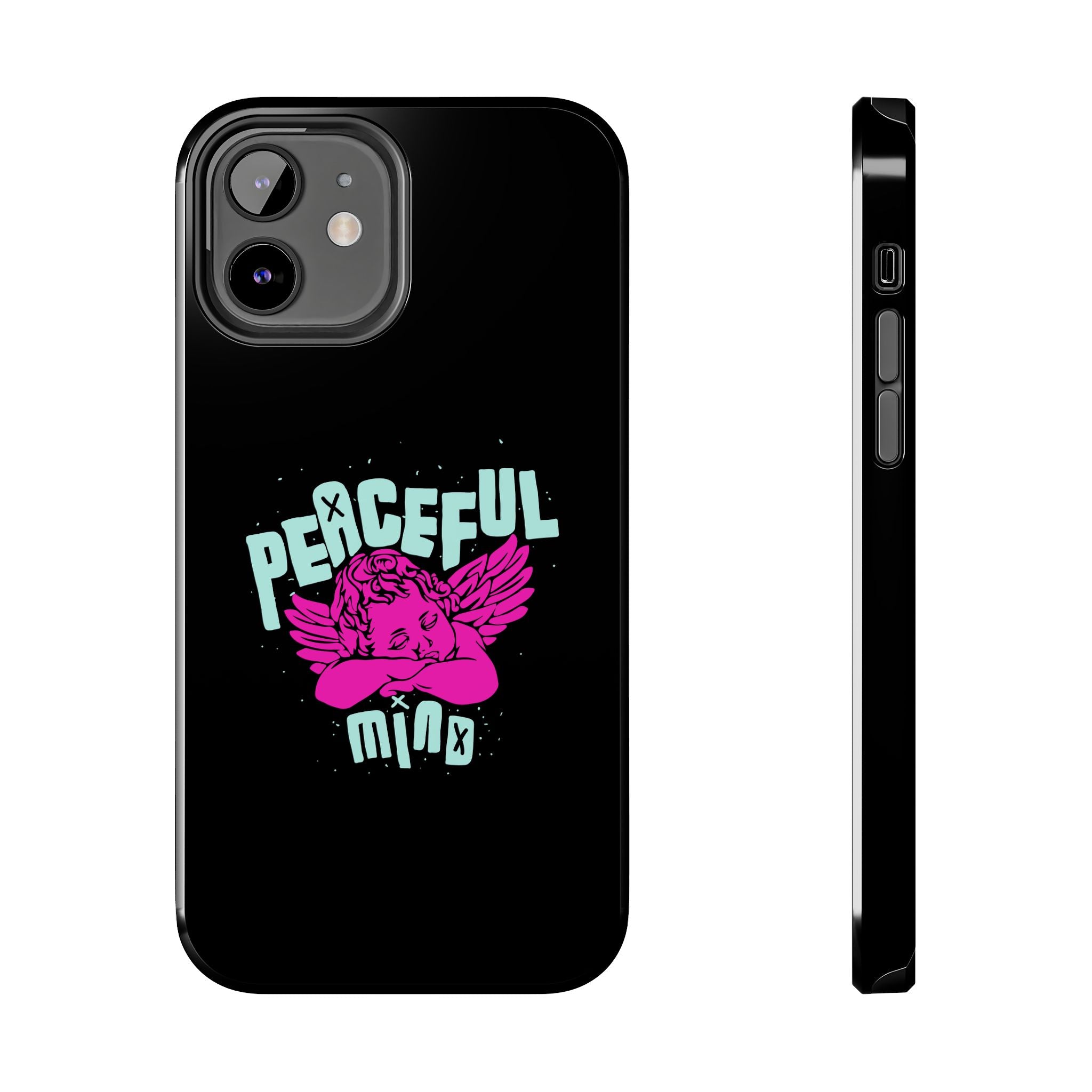 Retro Angel Phone Case – Pastel Aesthetic Angelcore iPhone Case | Cute Vintage Angel Cover