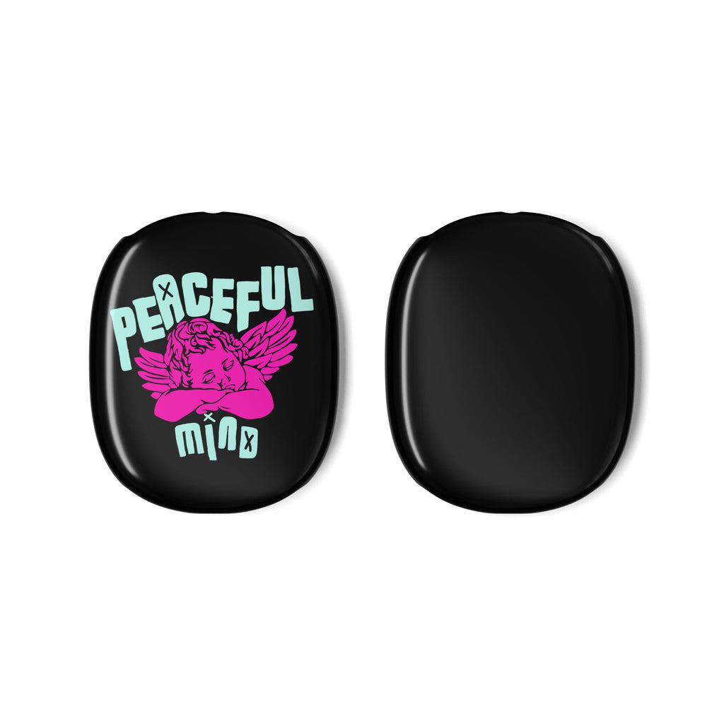 Peaceful Mind AirPod Max Case — Retro Angel Graphic Headphone Covers