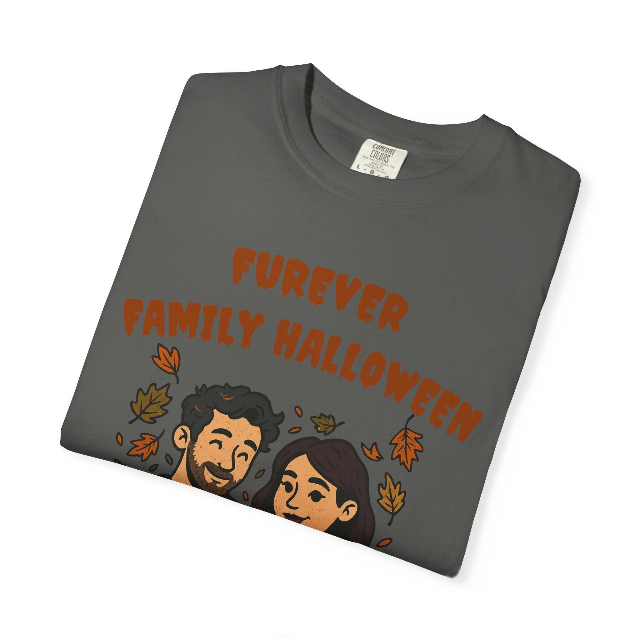 Furever Family Halloween Shirt – Couple Dog Lover Halloween Tee | Pet Family Graphic Shirt