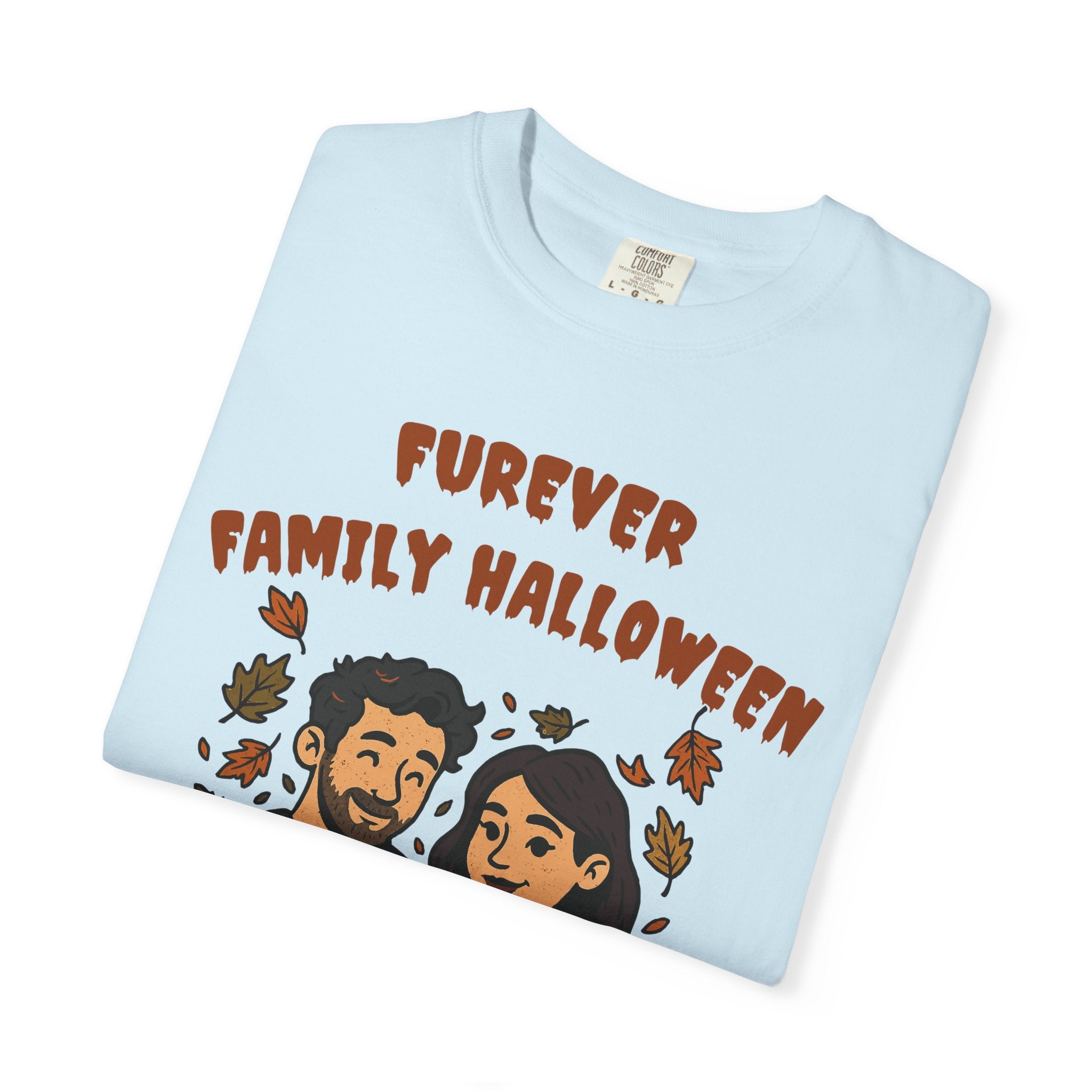 Furever Family Halloween Shirt – Couple Dog Lover Halloween Tee | Pet Family Graphic Shirt