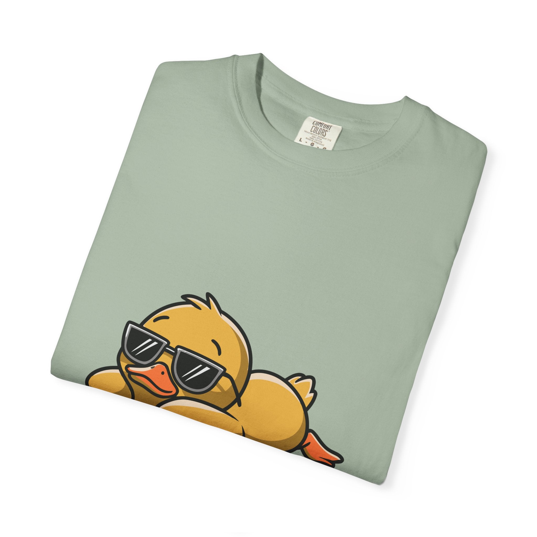 Funny Duck Graphic Tee – “Nope. Not Today.” Lazy Animal Meme Shirt | Cute Duck Illustration T-Shirt | Aesthetic Streetwear