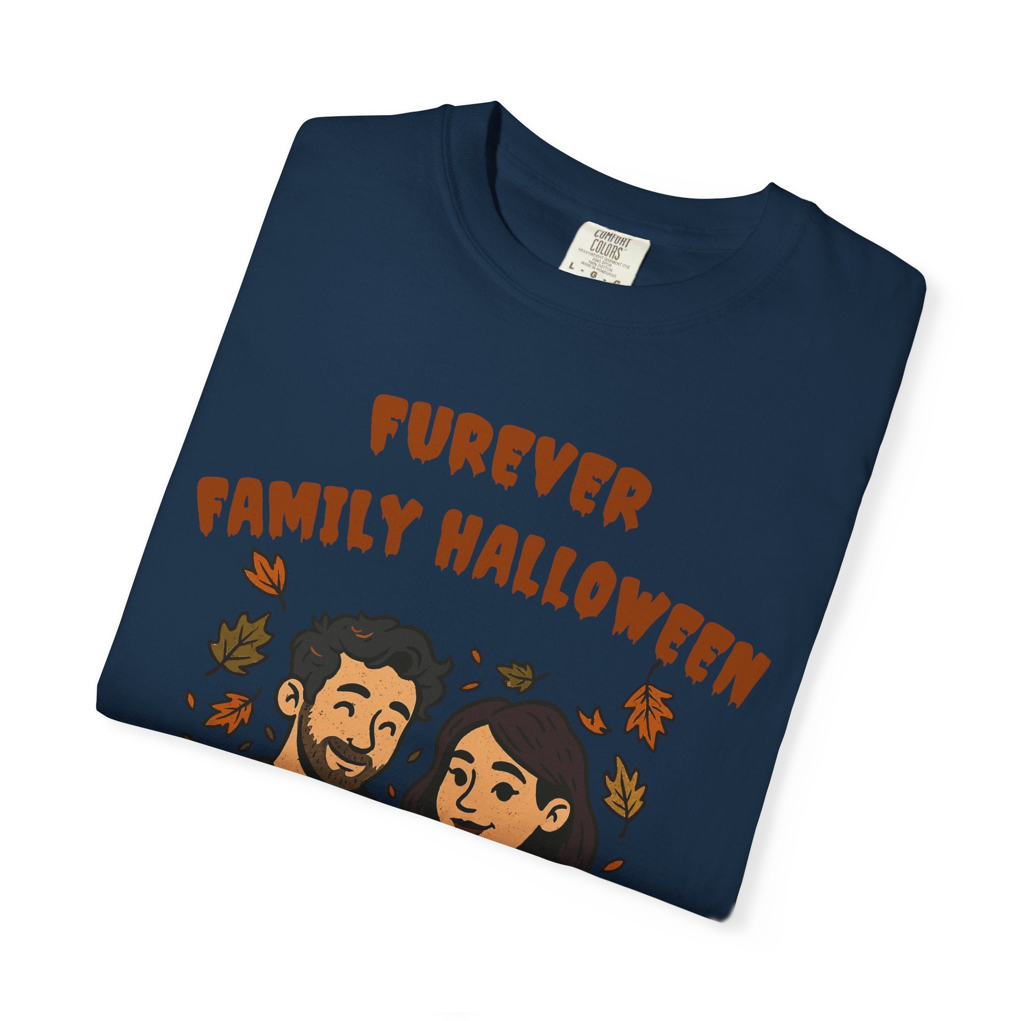 Furever Family Halloween Shirt – Couple Dog Lover Halloween Tee | Pet Family Graphic Shirt