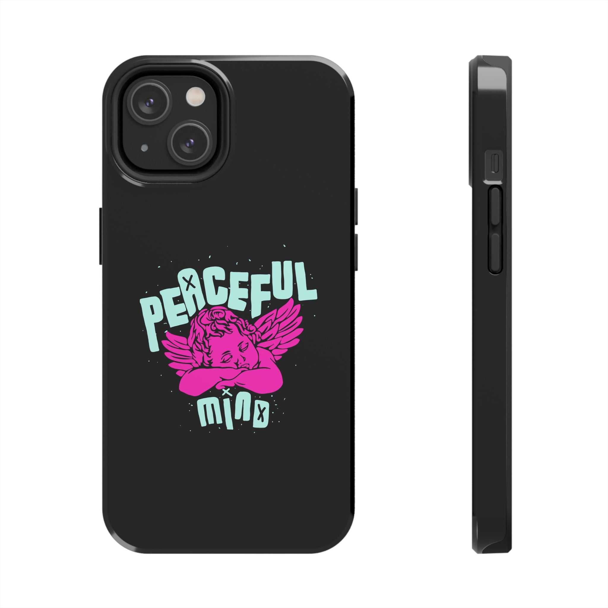 Retro Angel Phone Case – Pastel Aesthetic Angelcore iPhone Case | Cute Vintage Angel Cover