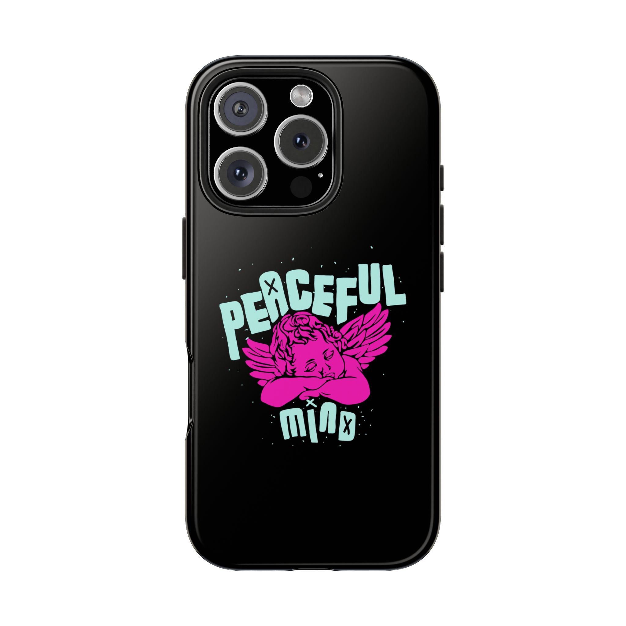 Retro Angel Phone Case – Pastel Aesthetic Angelcore iPhone Case | Cute Vintage Angel Cover