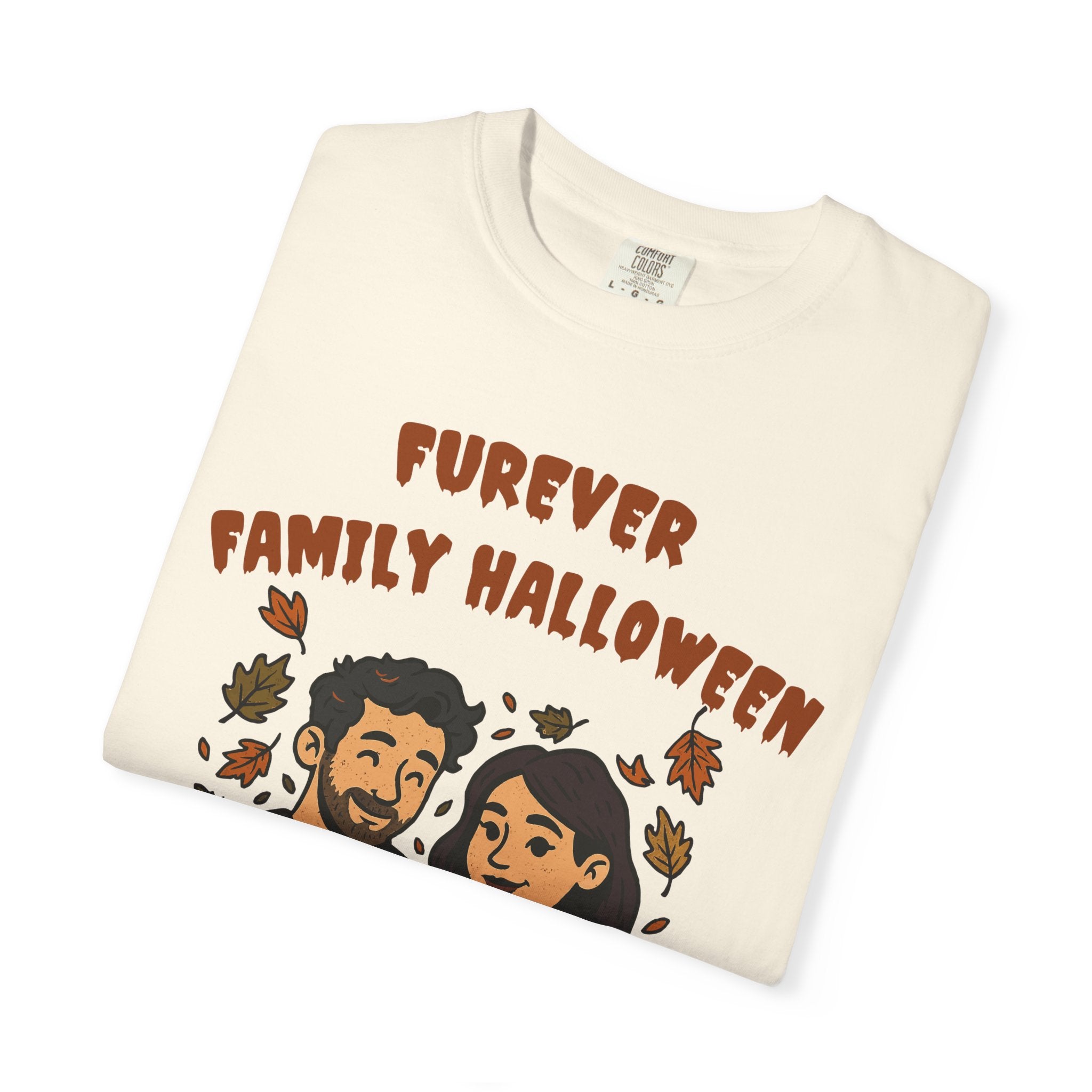 Furever Family Halloween Shirt – Couple Dog Lover Halloween Tee | Pet Family Graphic Shirt