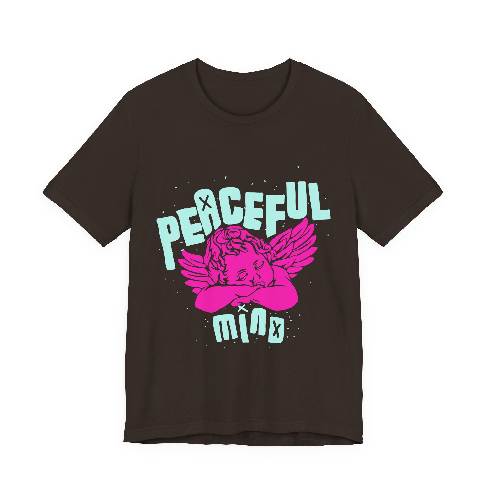 Retro Angel Graphic T-Shirt – Pastel Aesthetic Unisex Tee | Cute Angel Shirt | Bella Canvas 3001 Streetwear