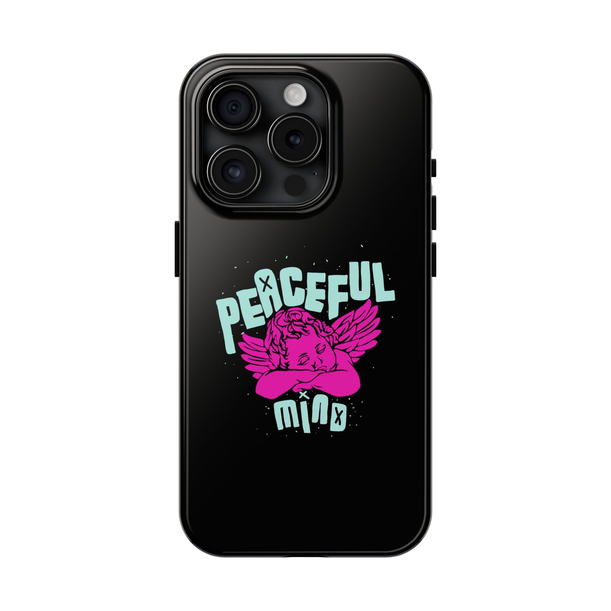 Retro Angel Phone Case – Pastel Aesthetic Angelcore iPhone Case | Cute Vintage Angel Cover