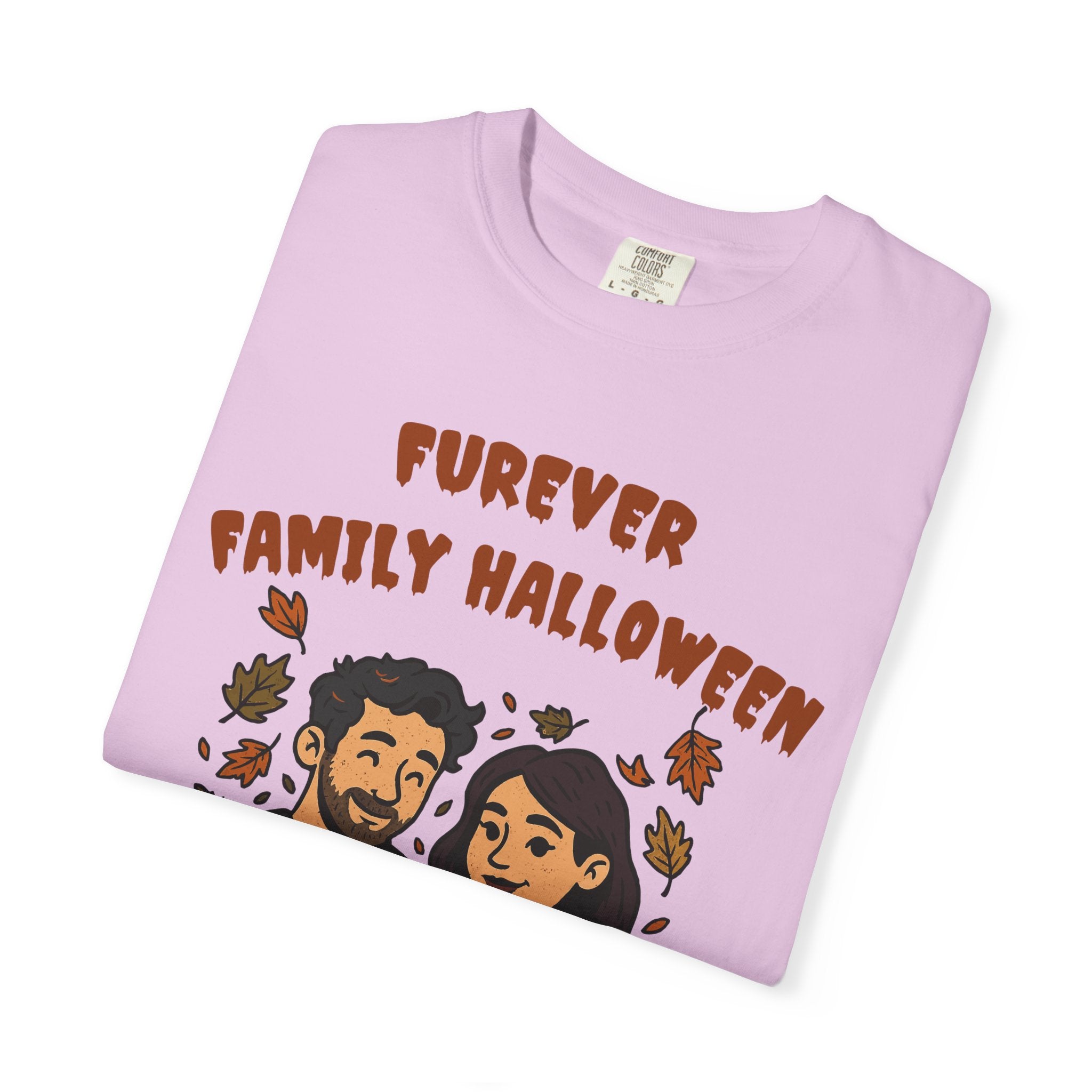 Furever Family Halloween Shirt – Couple Dog Lover Halloween Tee | Pet Family Graphic Shirt