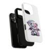 Pastel Goth Teddy Bear Phone Case – Creepy Cute Winged Bear with Scythe | Kawaii Goth Aesthetic Case