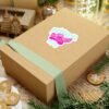 Retro Angel Sticker – Pastel Aesthetic Angelcore Vinyl Sticker | Cute Laptop & Water Bottle Decal