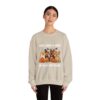 Funny Dog Halloween Sweatshirt – Happy Howl-O-Ween Dog Costume Graphic Sweatshirt | Cute Dog Halloween Party Sweatshirt