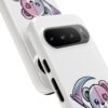 Pastel Goth Teddy Bear Phone Case – Creepy Cute Winged Bear with Scythe | Kawaii Goth Aesthetic Case