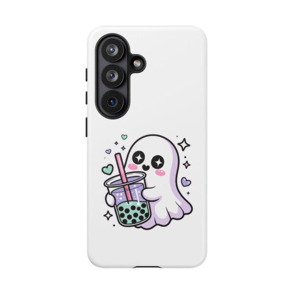 10902005354217765880_2048.jpeg Cute Ghost Boba Phone Case – Kawaii Bubble Tea Ghost Cover | Spooky Cute Aesthetic Case