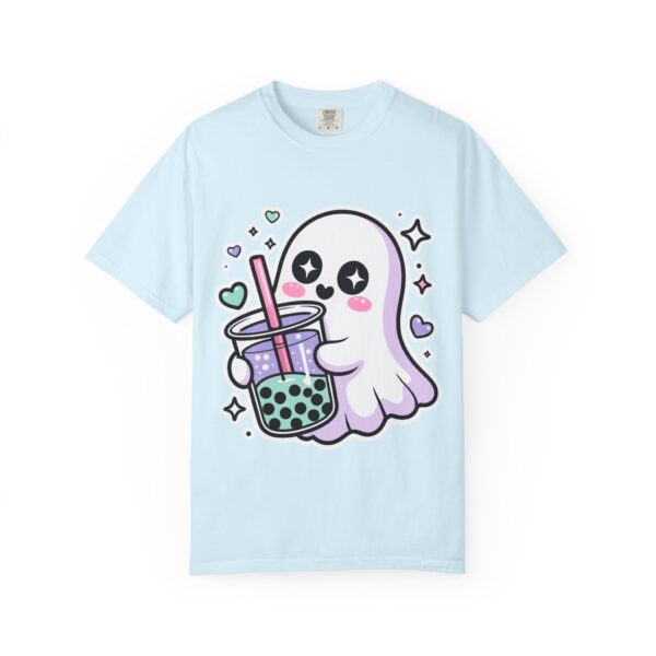 Cute Ghost Boba Tea T-Shirt – Kawaii Ghost Bubble Tea Shirt | Funny Spooky Cute Graphic Tee