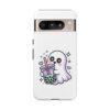 11126295594250097475_2048.jpeg Cute Ghost Boba Phone Case – Kawaii Bubble Tea Ghost Cover | Spooky Cute Aesthetic Case