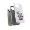 Pastel Goth Teddy Bear Phone Case – Creepy Cute Winged Bear with Scythe | Kawaii Goth Aesthetic Case