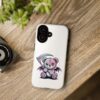 Pastel Goth Teddy Bear Phone Case – Creepy Cute Winged Bear with Scythe | Kawaii Goth Aesthetic Case