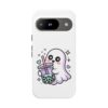 11598532556482663331_2048.jpeg Cute Ghost Boba Phone Case – Kawaii Bubble Tea Ghost Cover | Spooky Cute Aesthetic Case