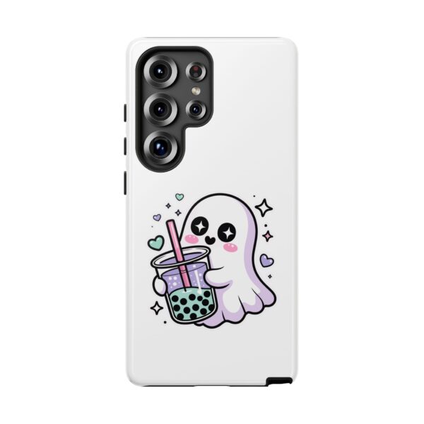 11802212038741951452_2048.jpeg Cute Ghost Boba Phone Case – Kawaii Bubble Tea Ghost Cover | Spooky Cute Aesthetic Case