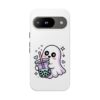 11900391749523010104_2048.jpeg Cute Ghost Boba Phone Case – Kawaii Bubble Tea Ghost Cover | Spooky Cute Aesthetic Case