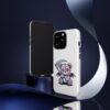 Pastel Goth Teddy Bear Phone Case – Creepy Cute Winged Bear with Scythe | Kawaii Goth Aesthetic Case