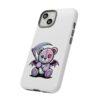Pastel Goth Teddy Bear Phone Case – Creepy Cute Winged Bear with Scythe | Kawaii Goth Aesthetic Case
